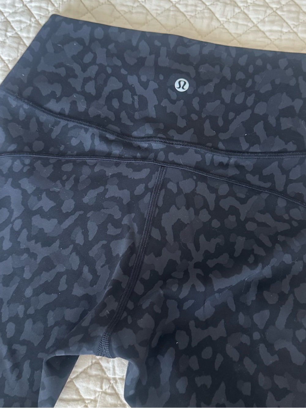Lululemon High-Rise Leopard Print Leggings - 25”